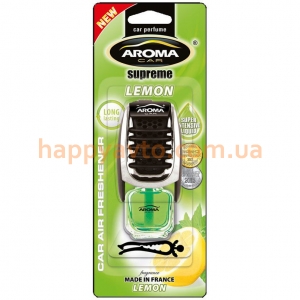 Ароматизатор в авто Aroma Car Supereme Slim 8ml - LEMON